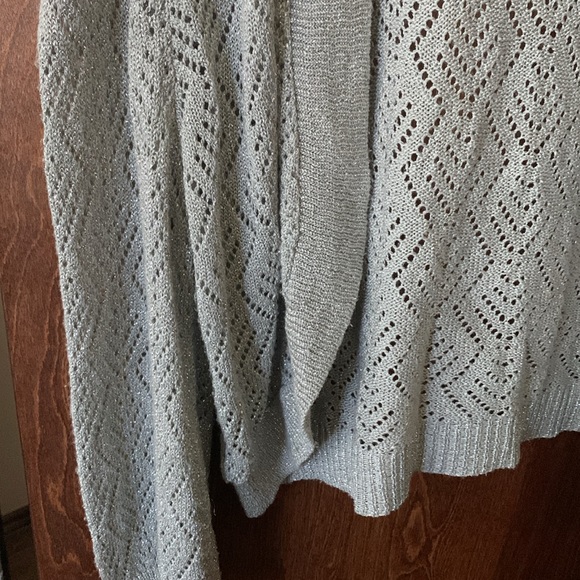 Shawl grey silver - Picture 2 of 3